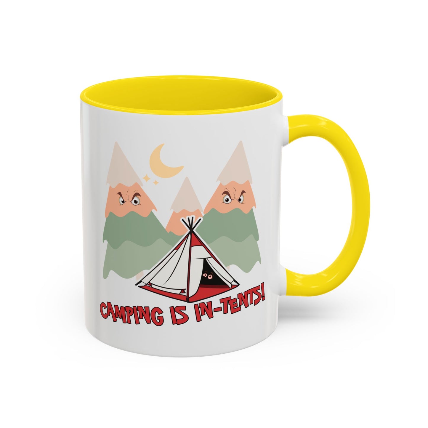 Humor Mug - Camping Is In Tents