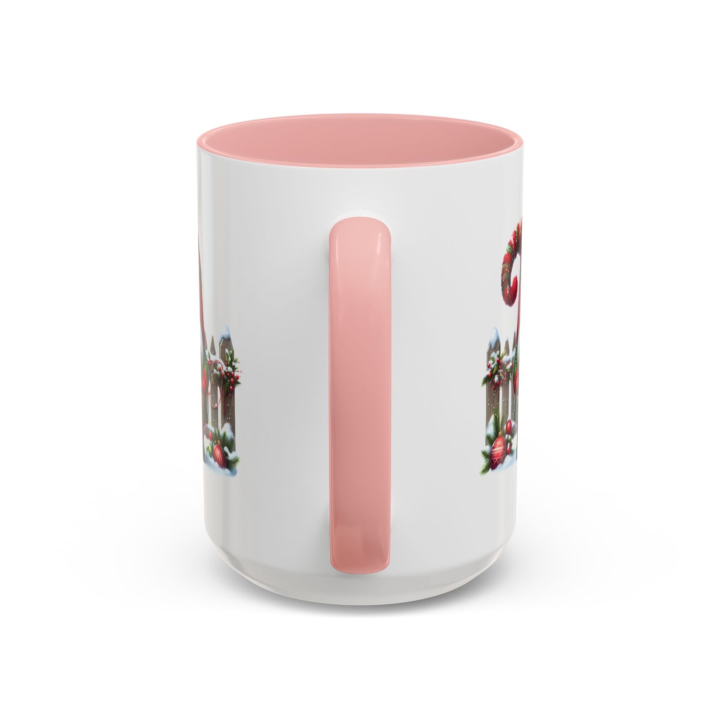 Christmas Mug - Gnome with Christmas Wreath