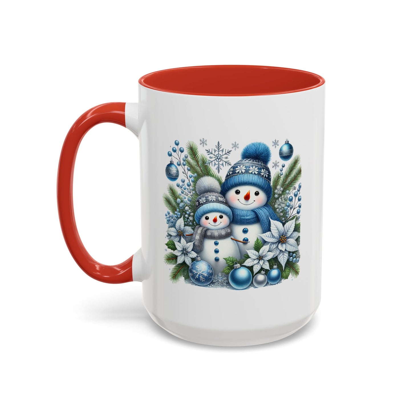 Christmas Mug - Blue Snowman Child