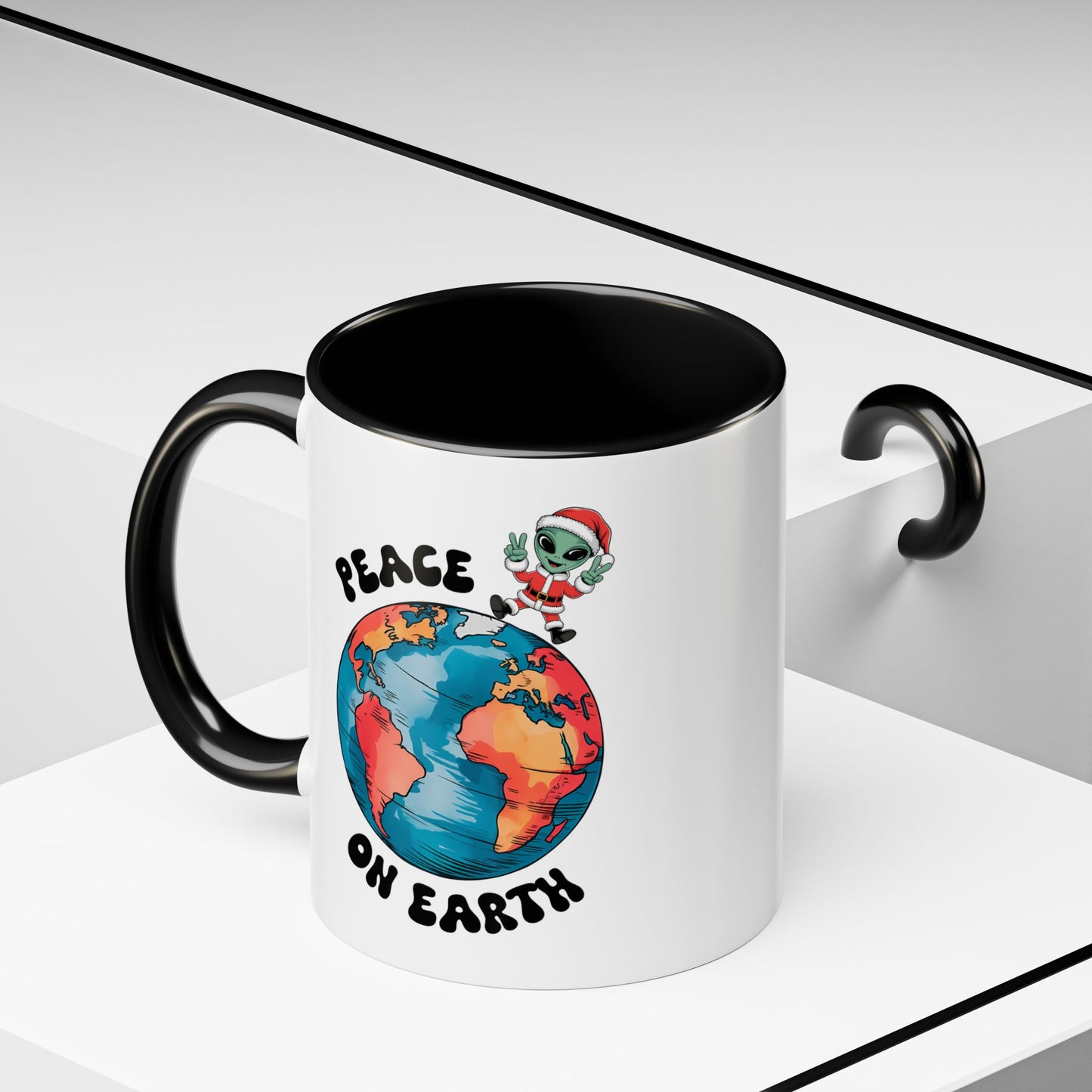 Alien Mug - Peace On Earth