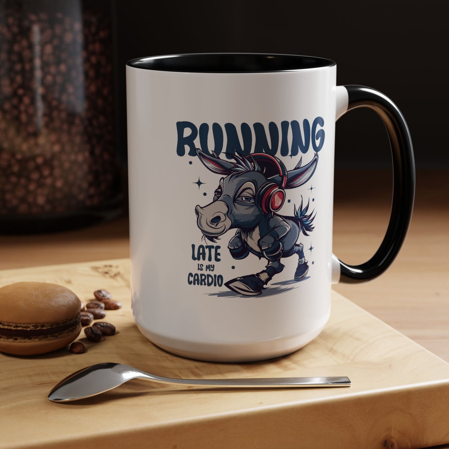 Humor Mug - Running Late is My Cardio