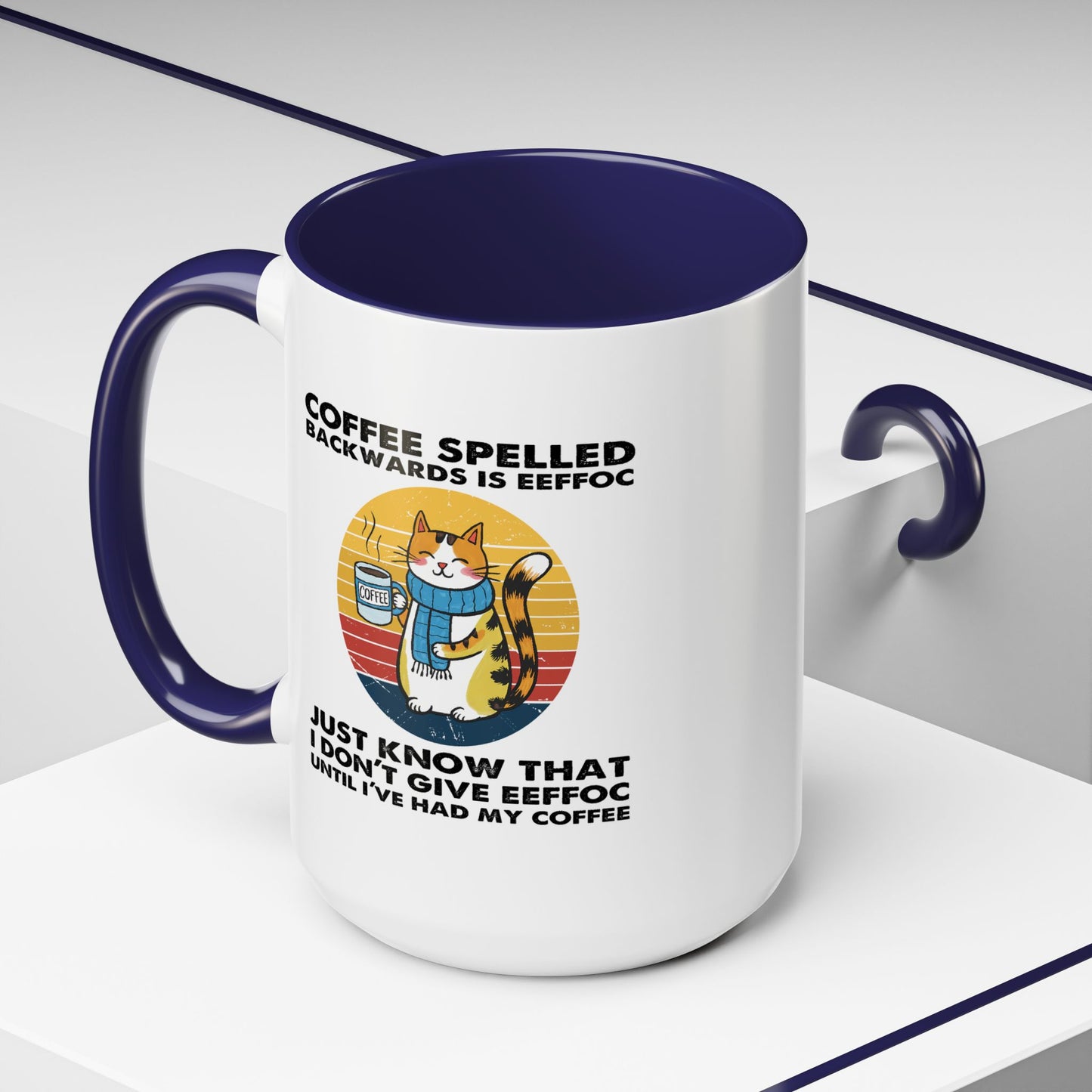 Humor Mug - Coffee Spelled Backwards is Eeffoc