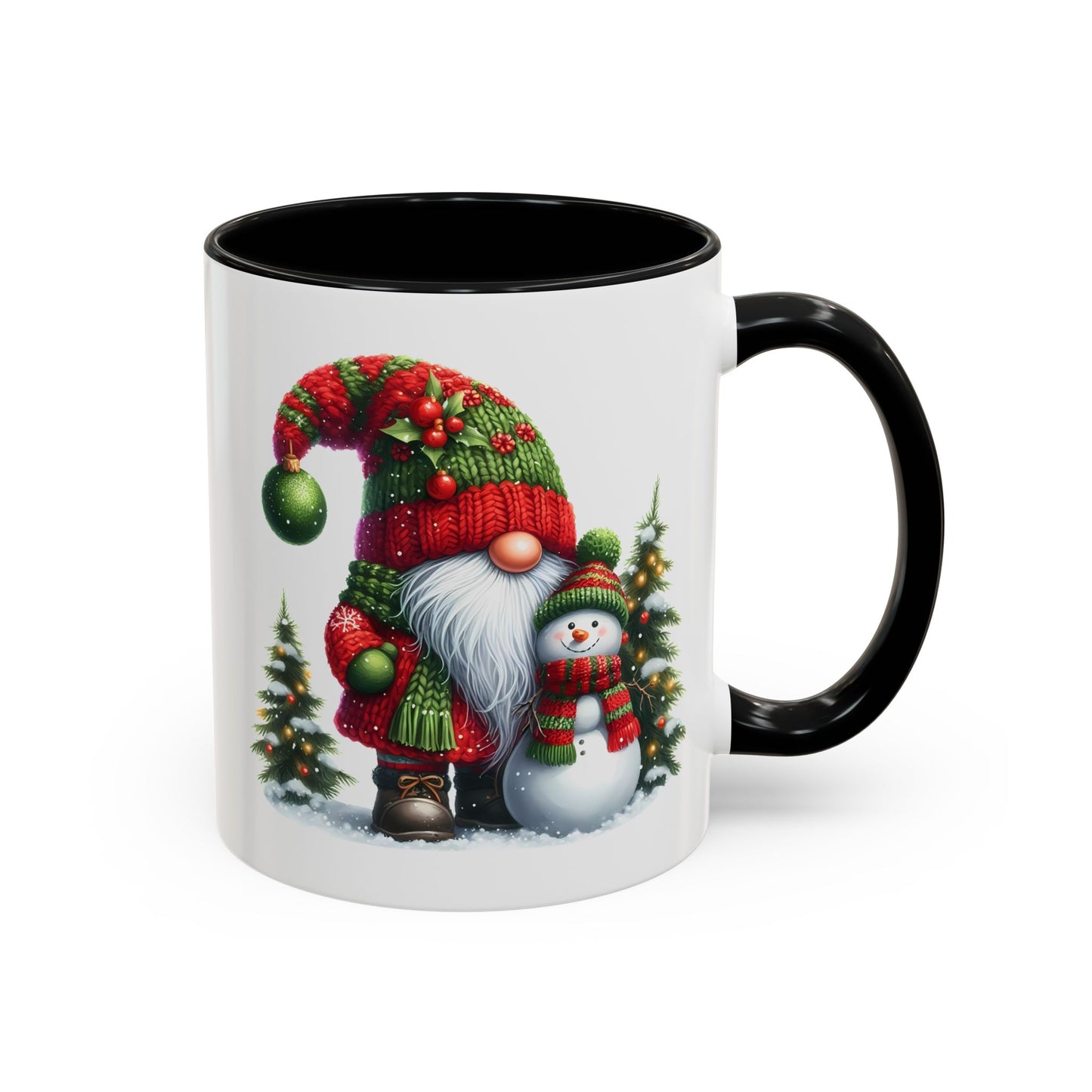 Christmas Mug - Gnome and Snowman