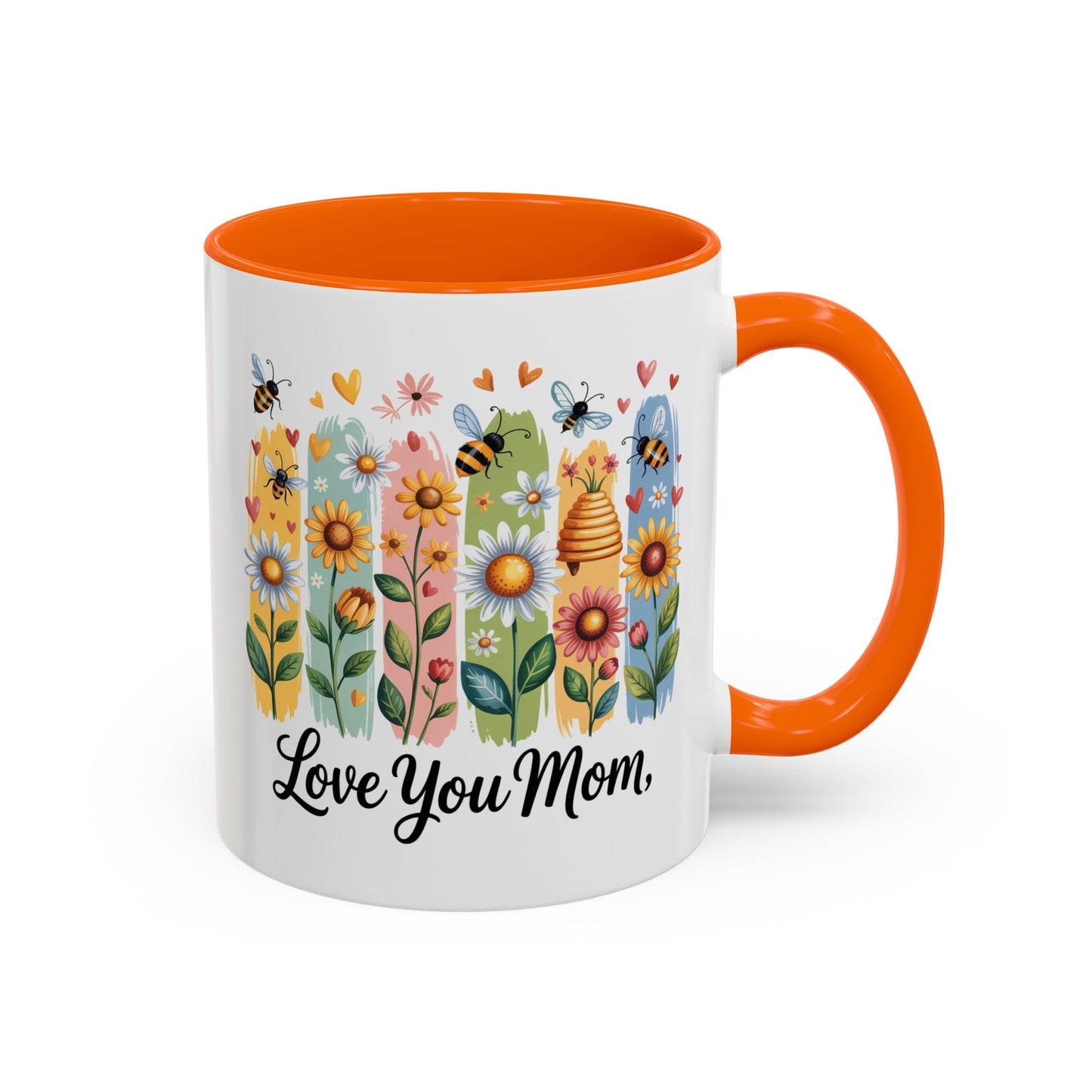 Mother's Day Mug - Love You Mom Beehive