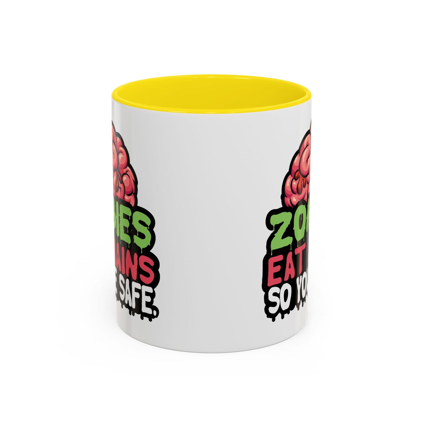 Humor Mug - Zombies Eat Brains