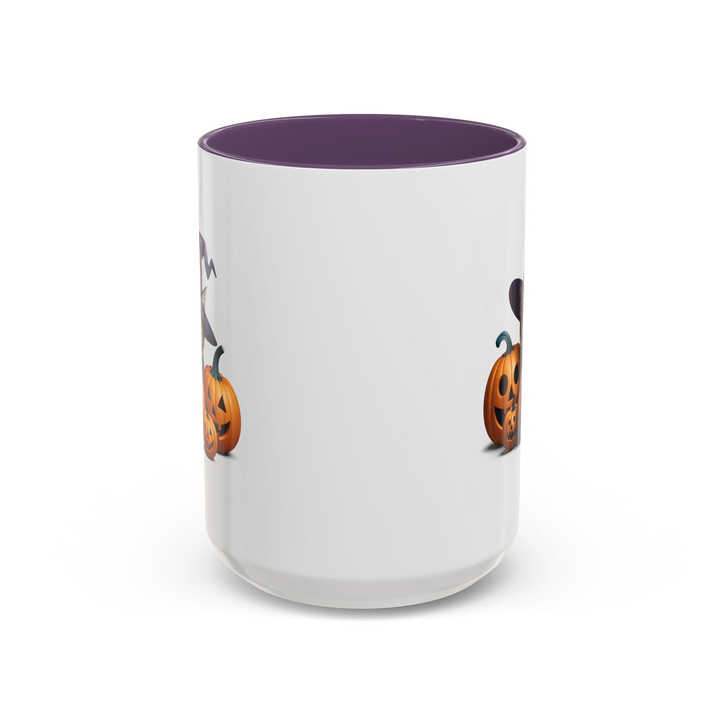 Halloween Mug - Witch Cat Hiding In Pumpkins