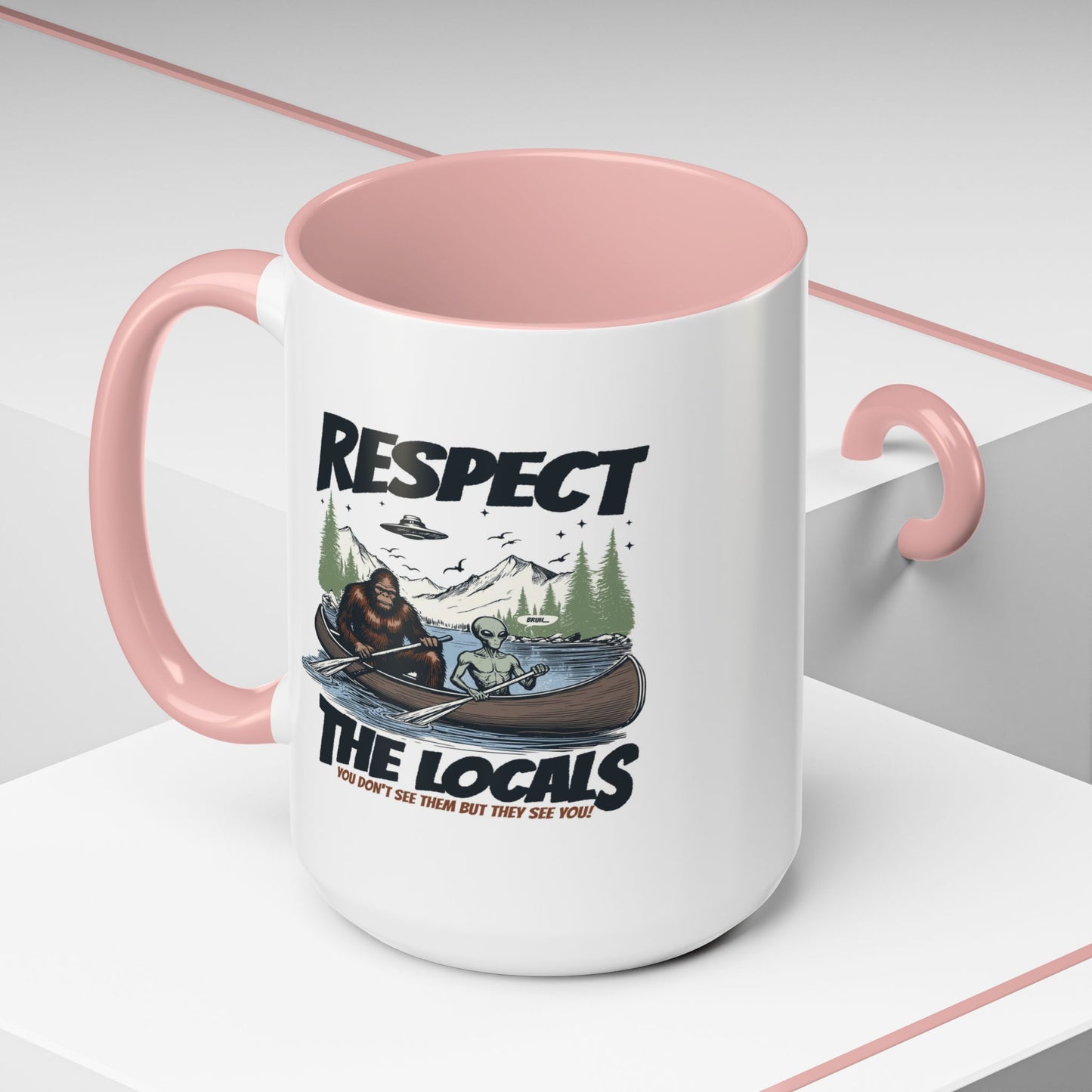Alien Mug - Respect The Locals