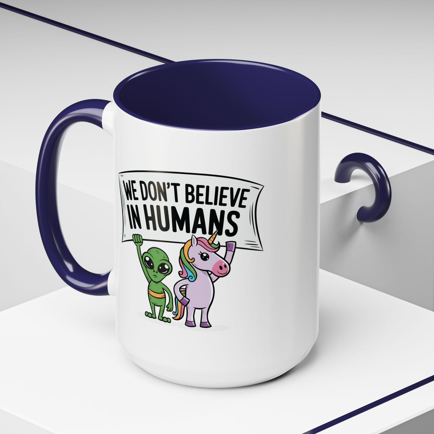 Alien Mug - We Don't Believe