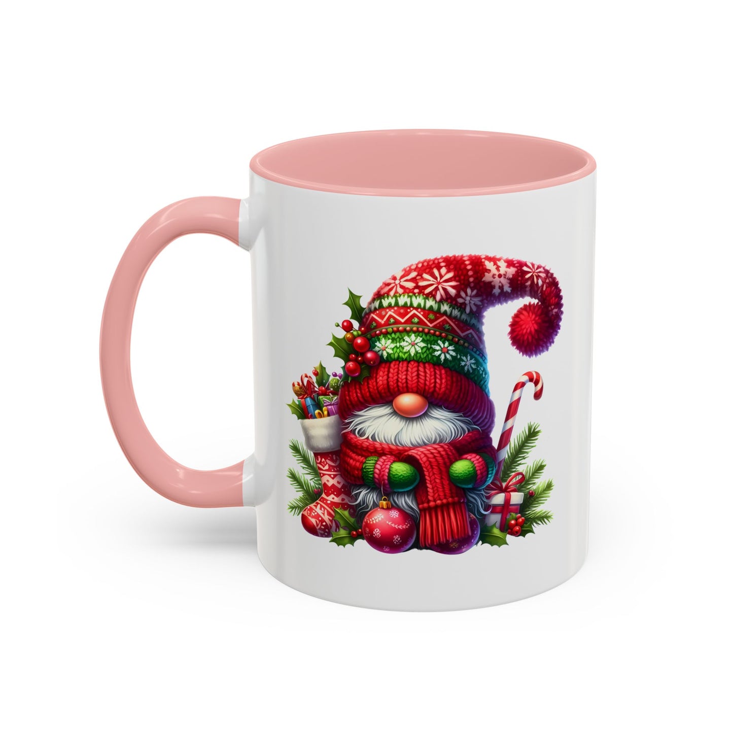 Christmas Mug - Gnome and Candy Cane