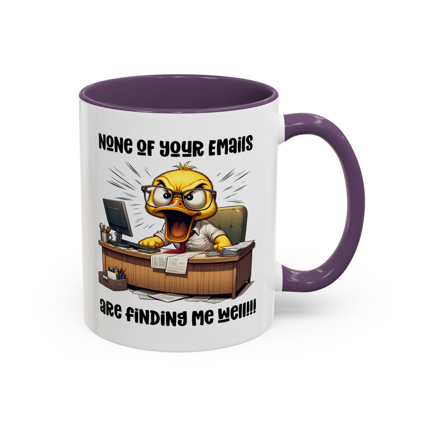 Office Mug - None Of Your Emails