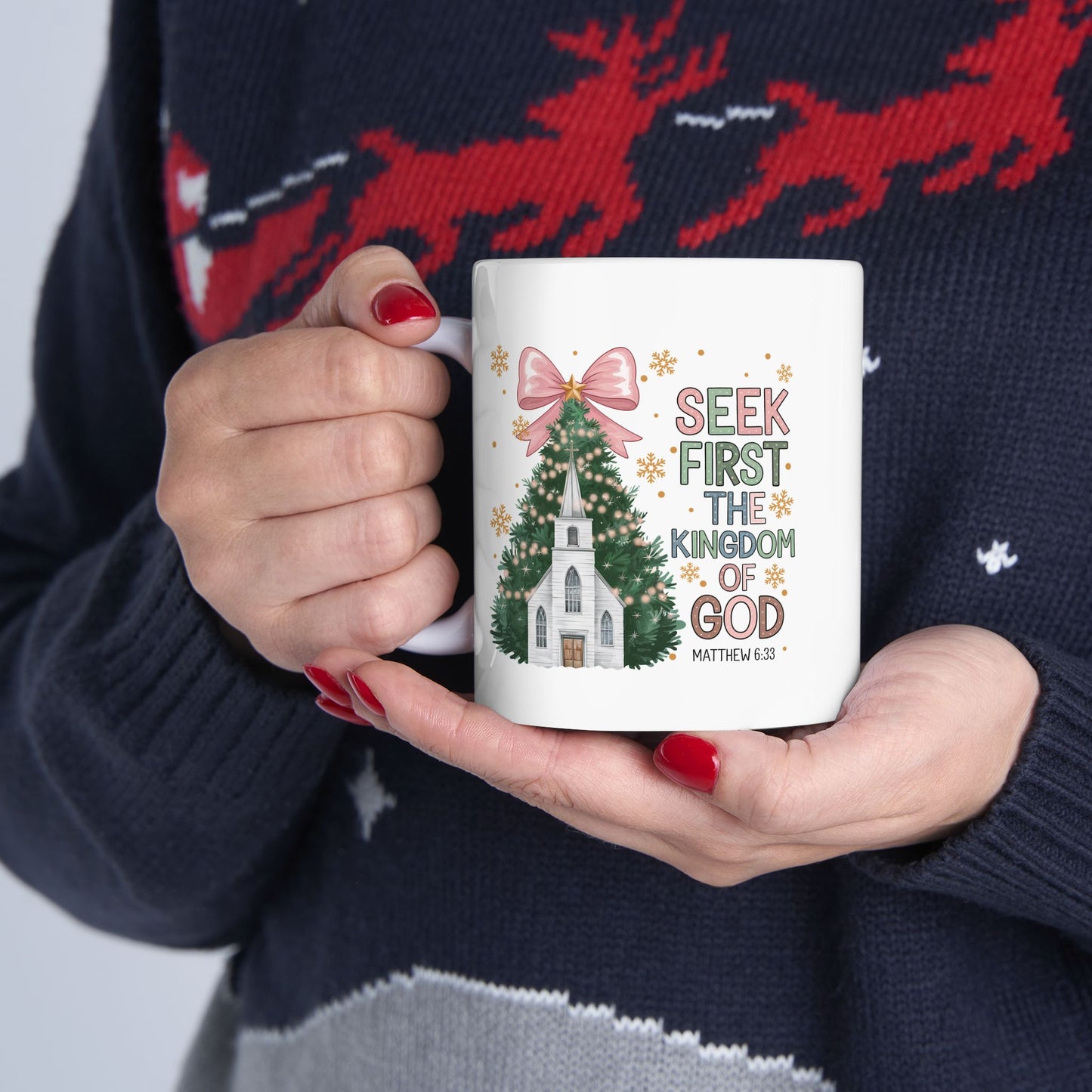 Religious Mug - Seek First