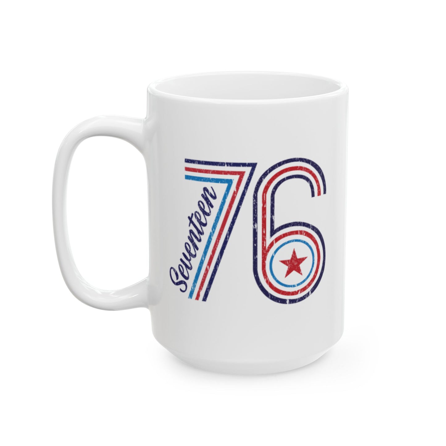 4th of July Mug - 1776 Retro Patriotic