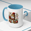 Christmas Mug - Snowman with Christmas Decorations