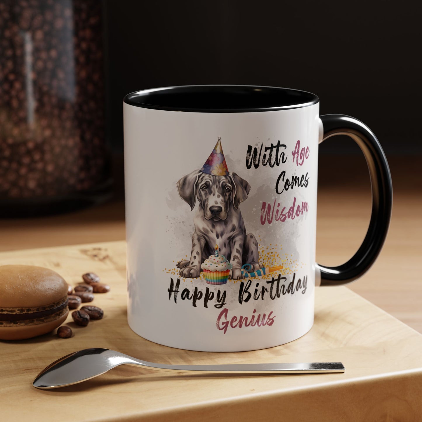 Birthday Mug - With Age Comes Wisdom