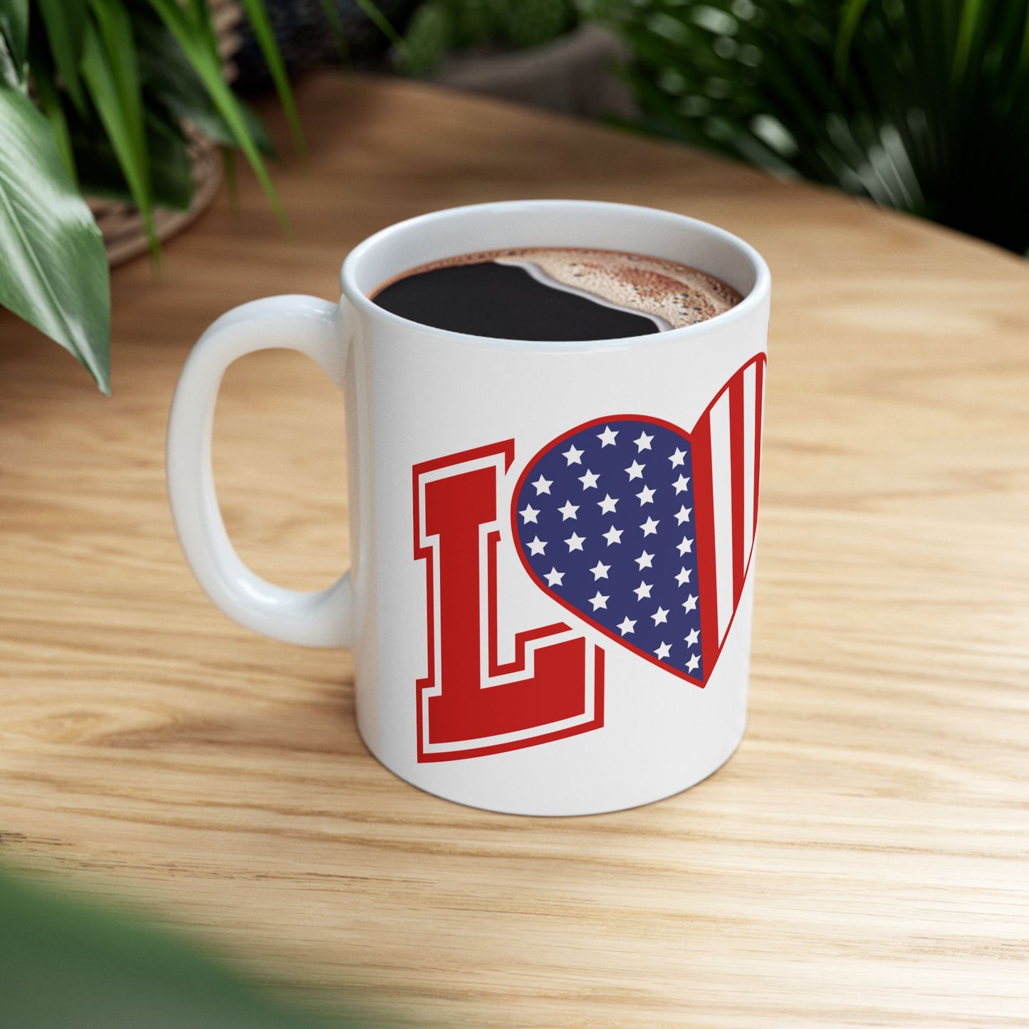 4th of July Mug - Varsity USA Love