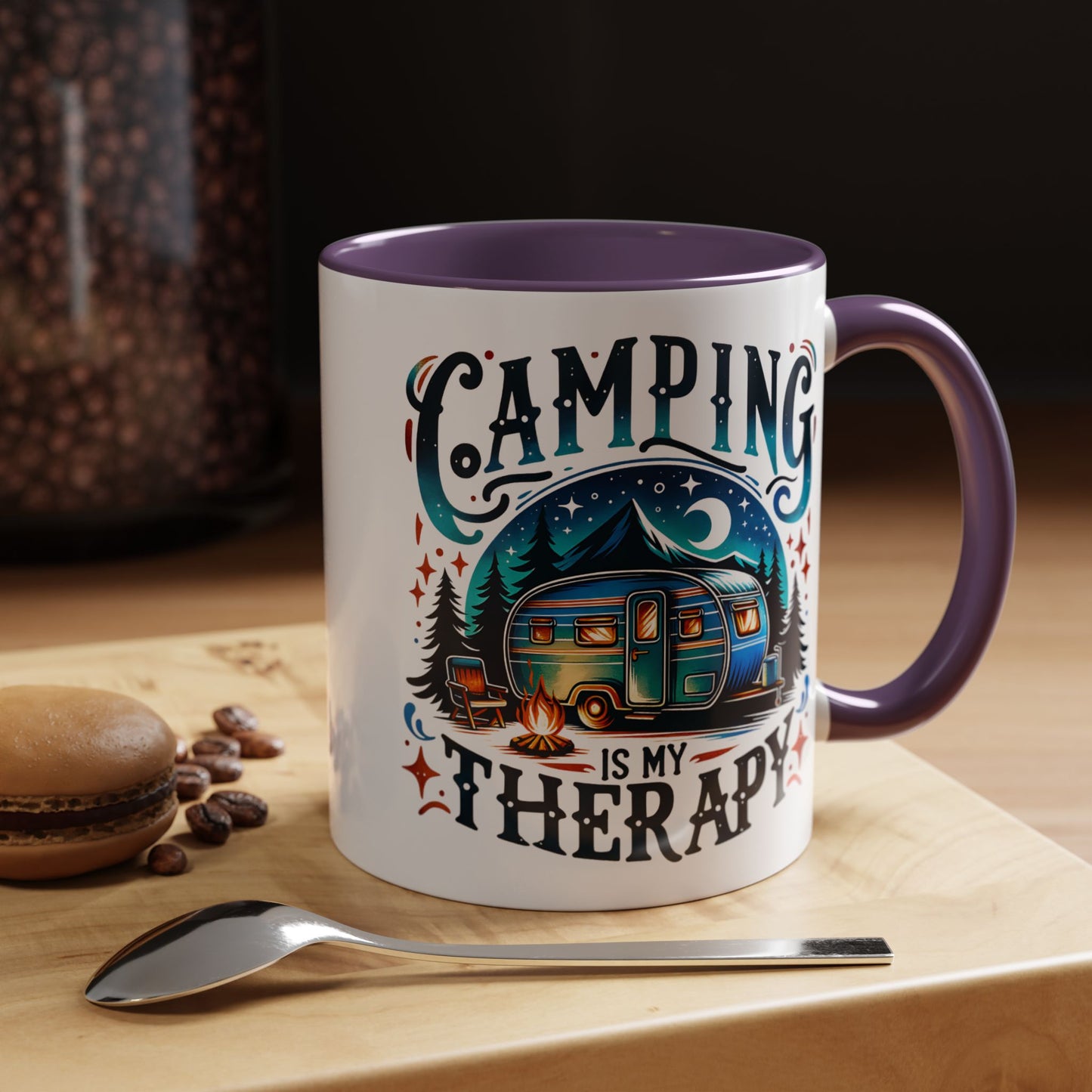 Adventure Mug - Camping Is My Therapy