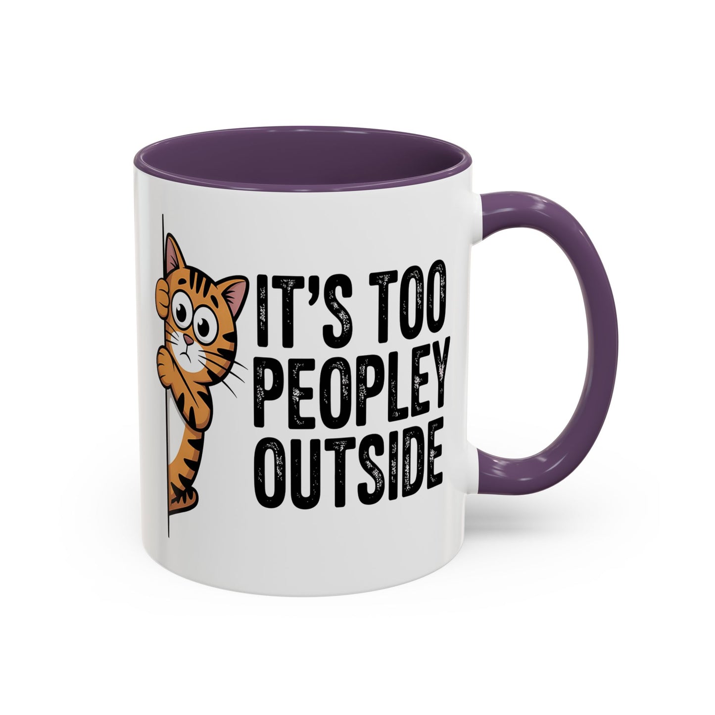 Animal Mug - It's Too Peopley Outside