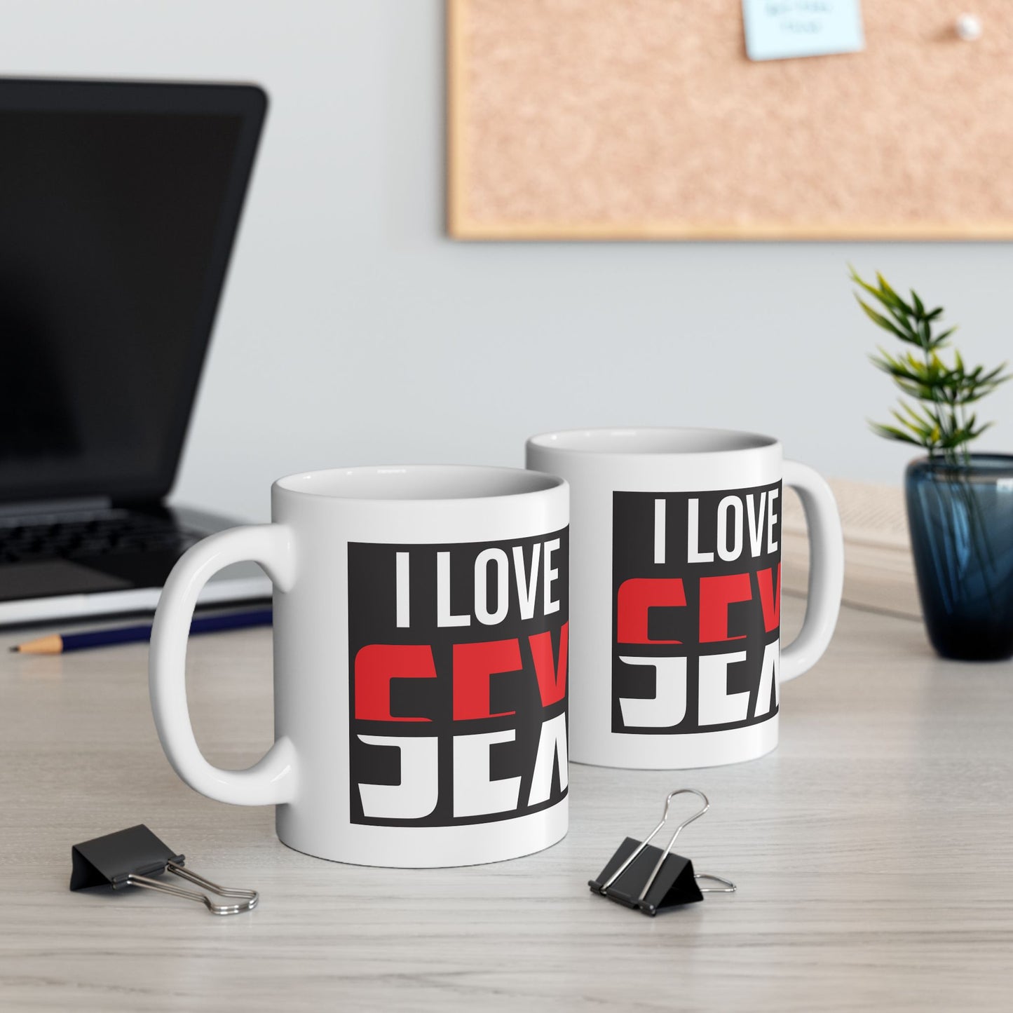 Adult Mug - I Love Sex