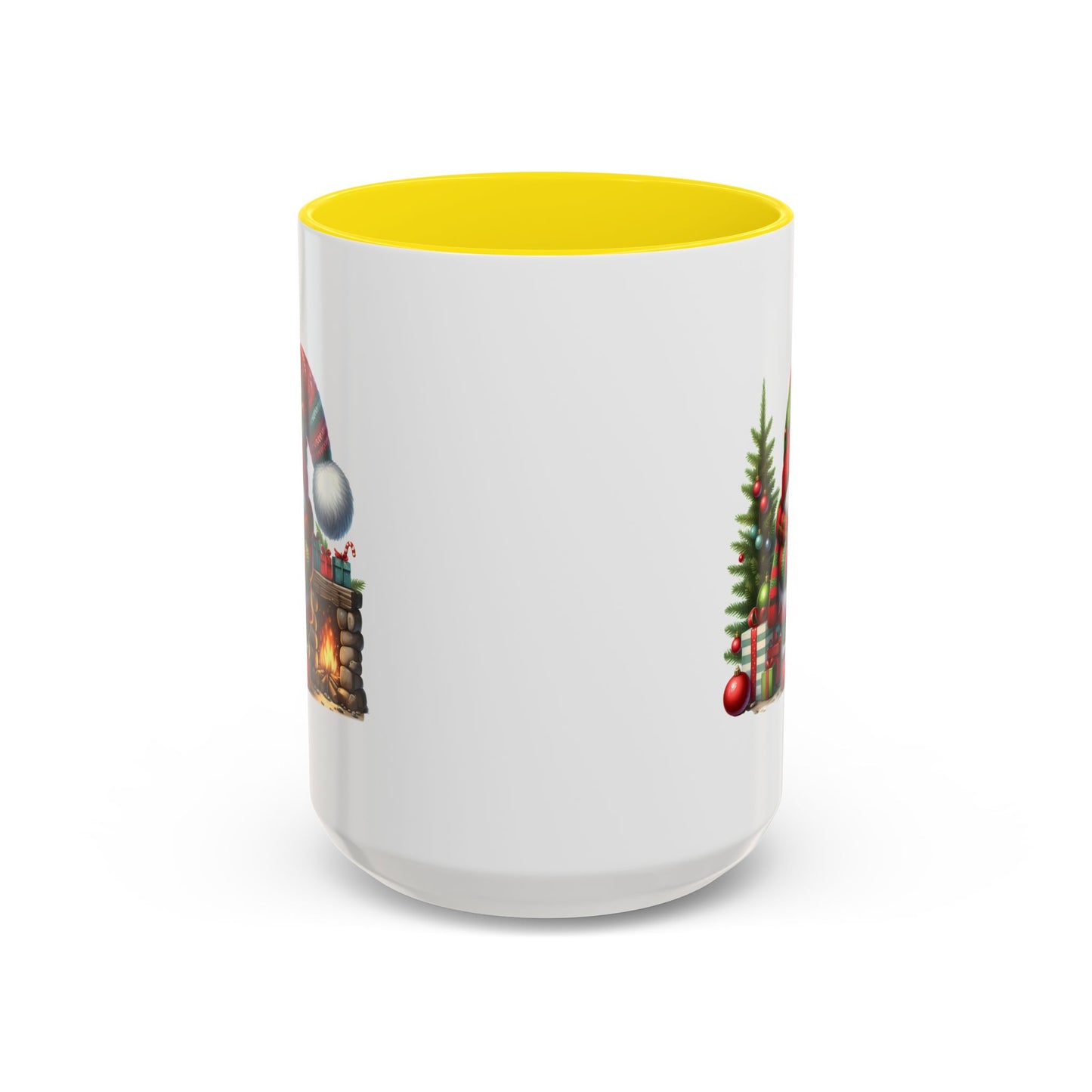 Christmas Mug - Gnome Fireplace
