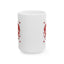 Valentine's Day Mug - Happy Red Hearts
