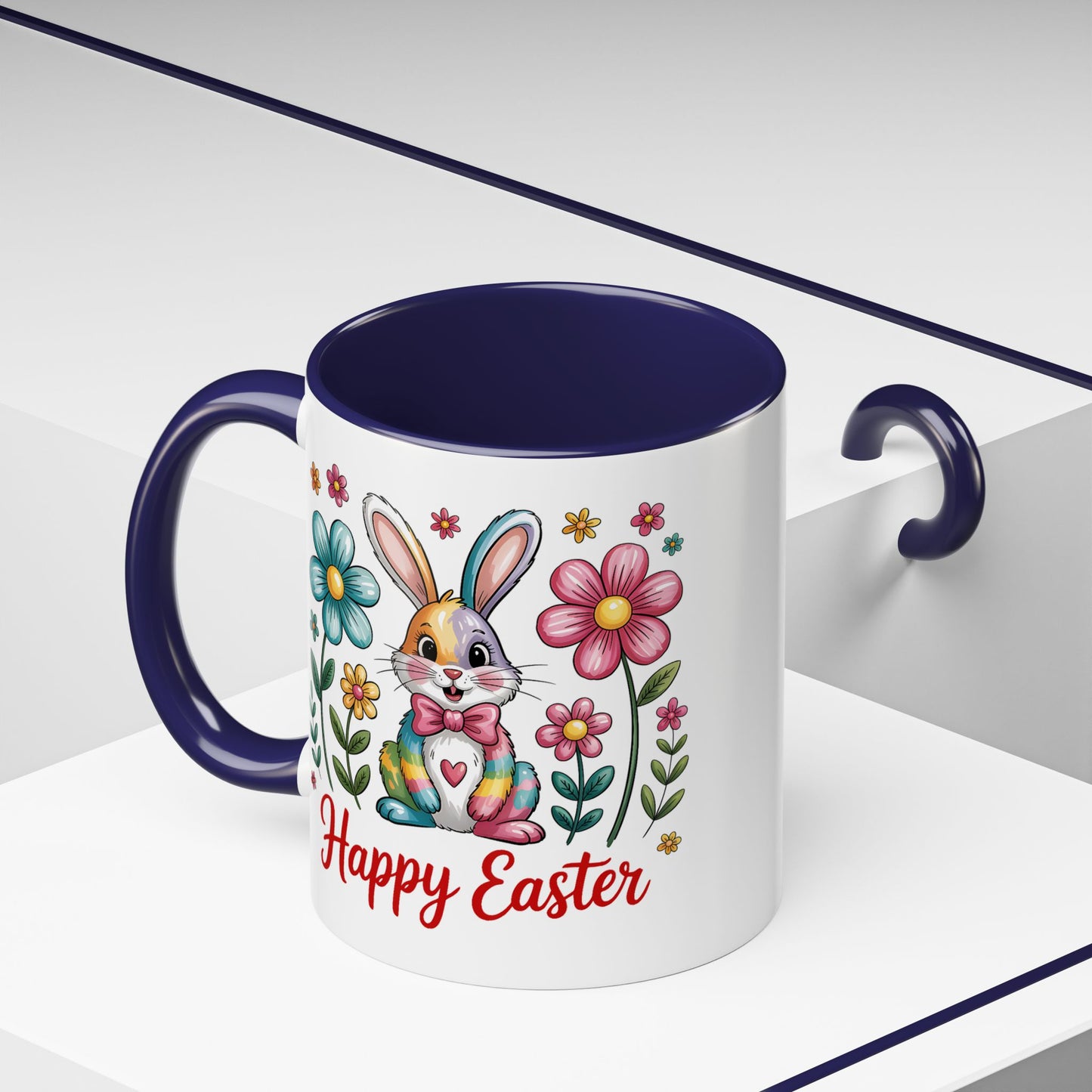 Easter Mug - Colorful Easter Bunny