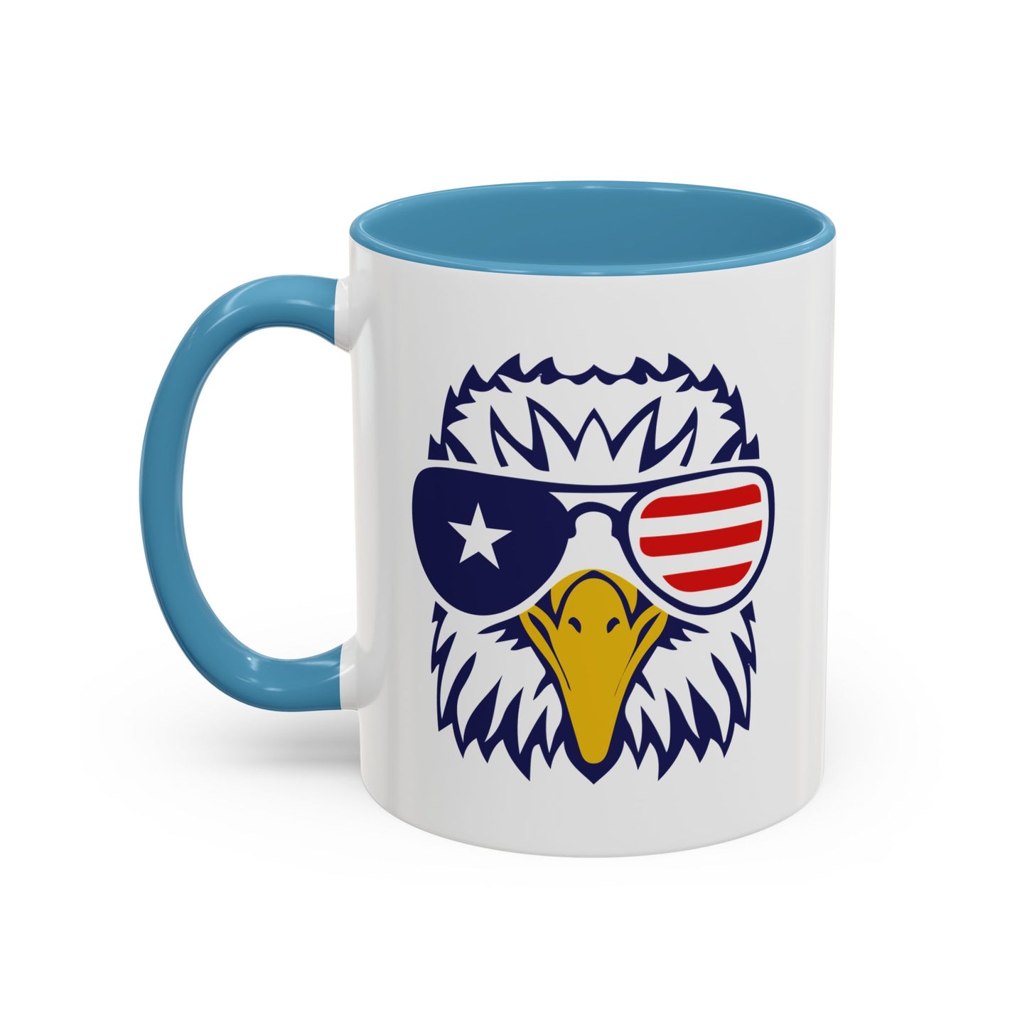 4th of July Mug - Cool American Eagle
