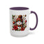 Christmas Mug - Red and Green Snowman