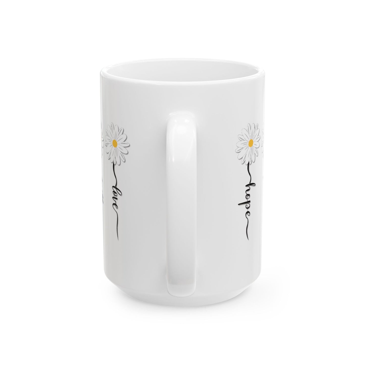 Religious Mug - Love Faith Hope