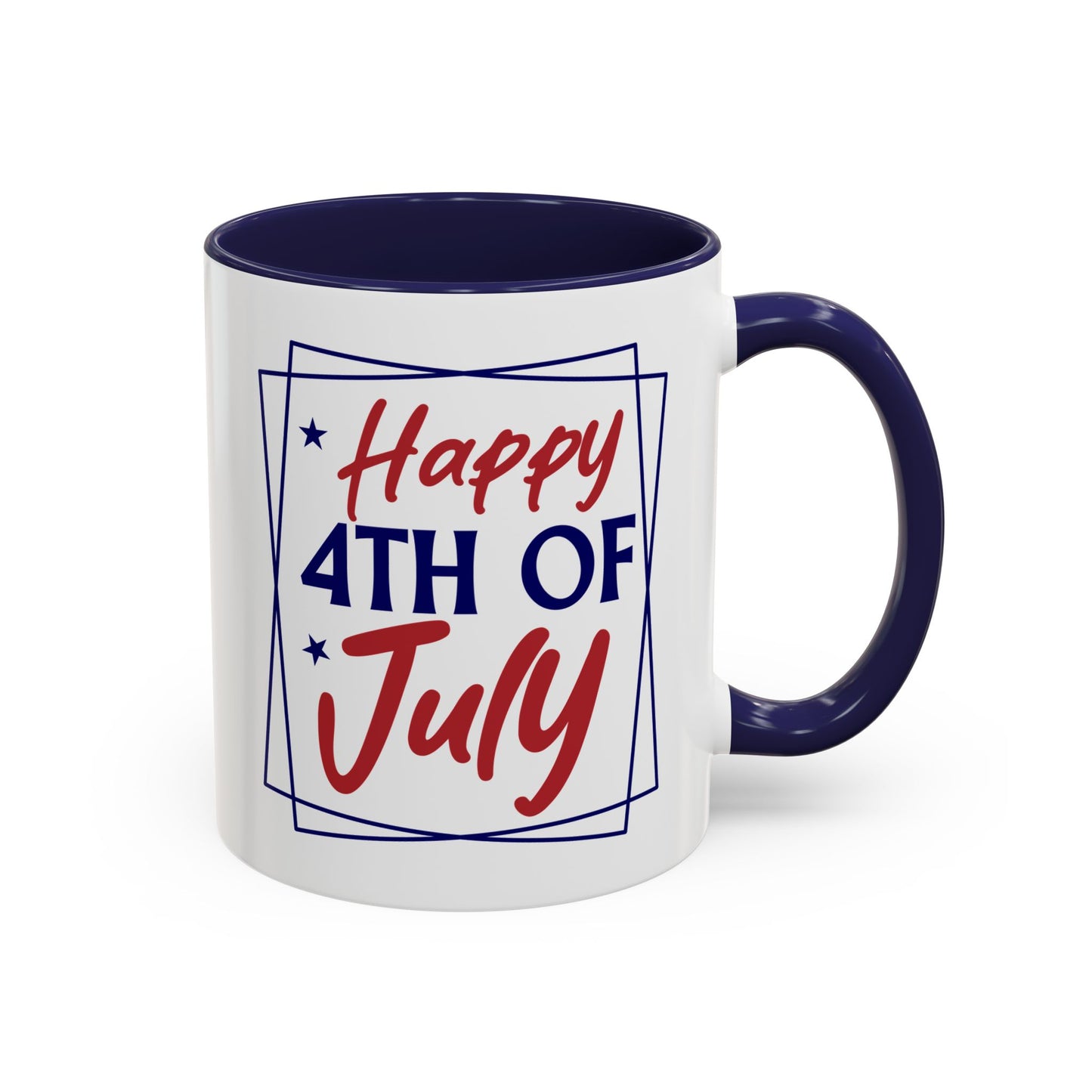 4th of July Mug - Happy Fourth of July Frames