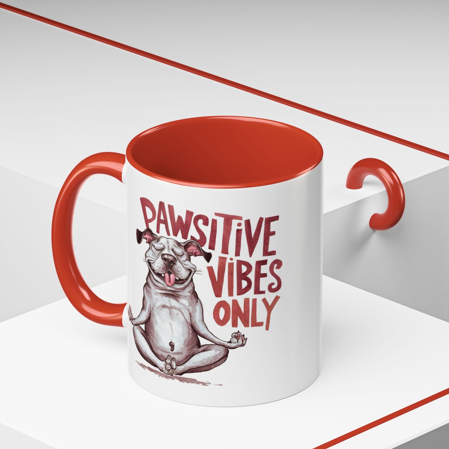 Animal Mug - Pawsitive Vibes Only