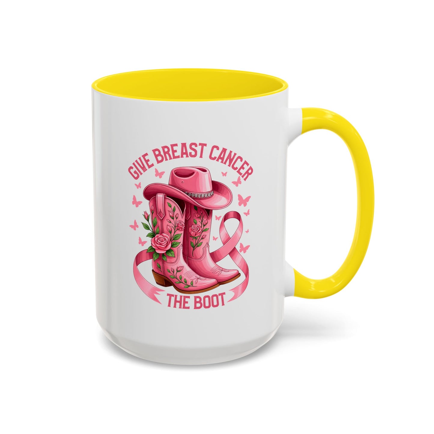 Support Mug - Give Cancer The Boot