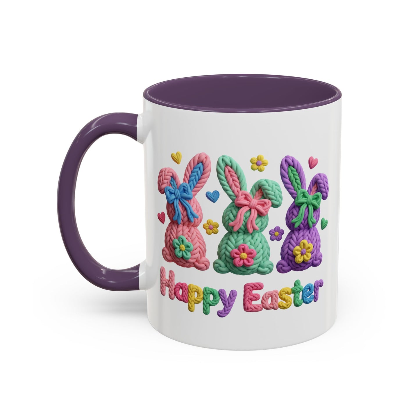 Easter Mug - Crochet Bunnies