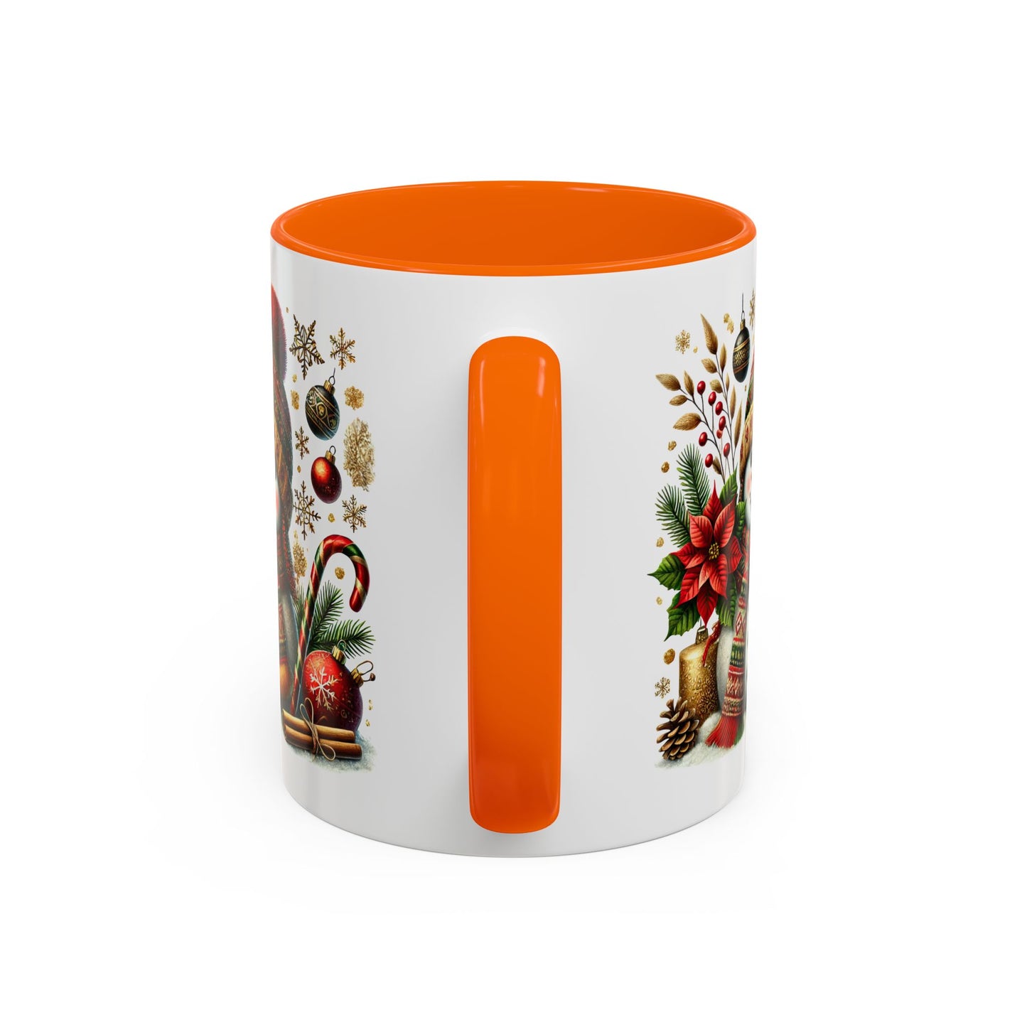 Christmas Mug - Snowman with Christmas Decorations