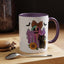 Halloween Mug - Cute Ghost With Cat