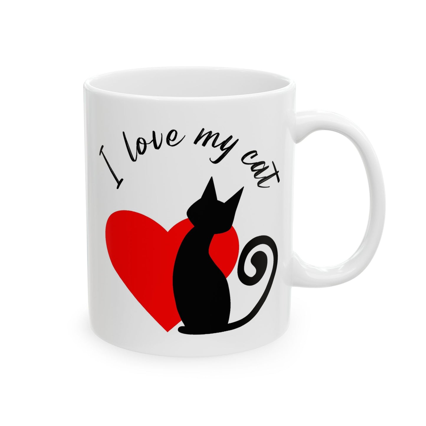 Animal Mug - I Love My Cat