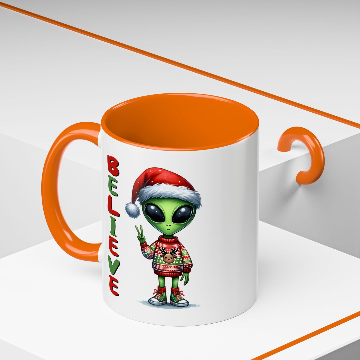 Alien Mug - Christmas Alien