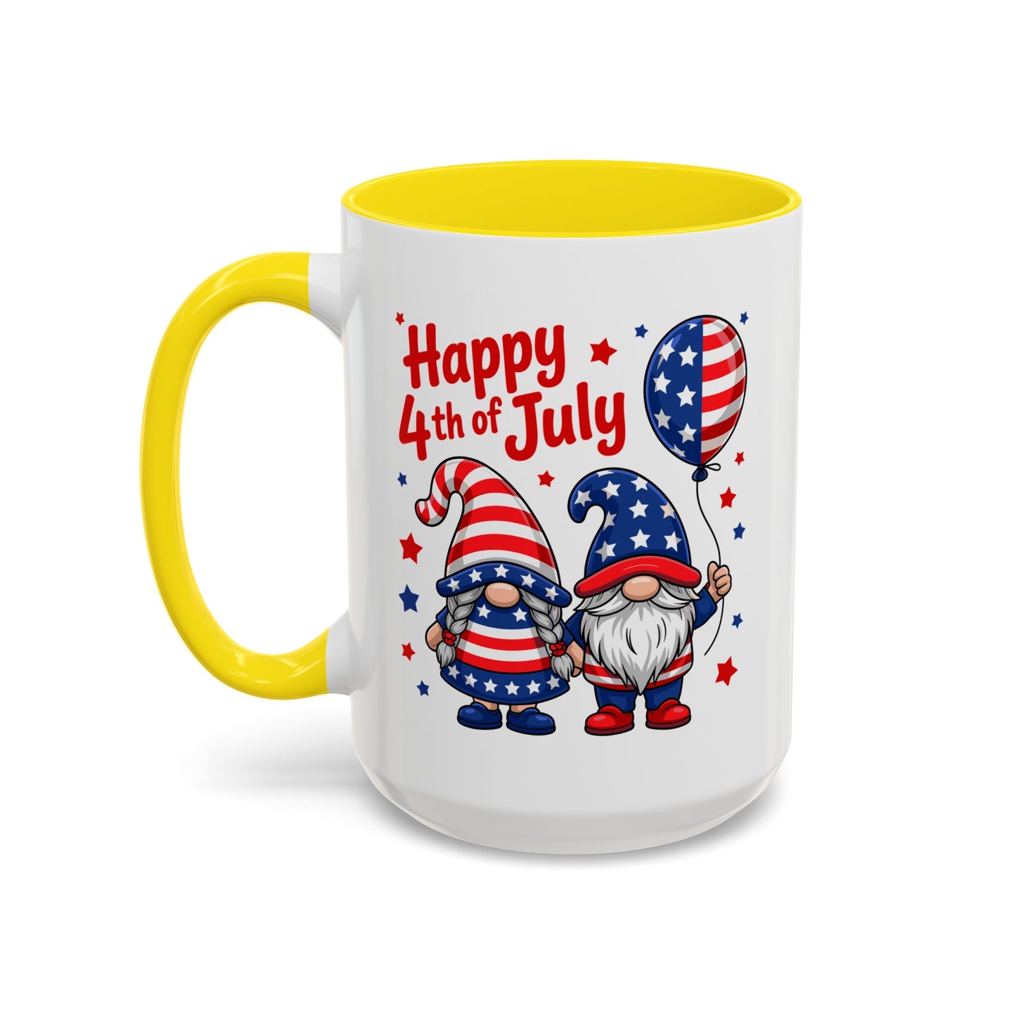 4th of July Mug - Happy 4th of July Gnomes