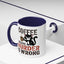 Humor Mug -  Coffee Because Murder is Wrong