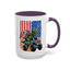 4th of July Mug - T Rex Riding Monster Truck