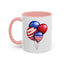 4th of July Mug - American Balloons