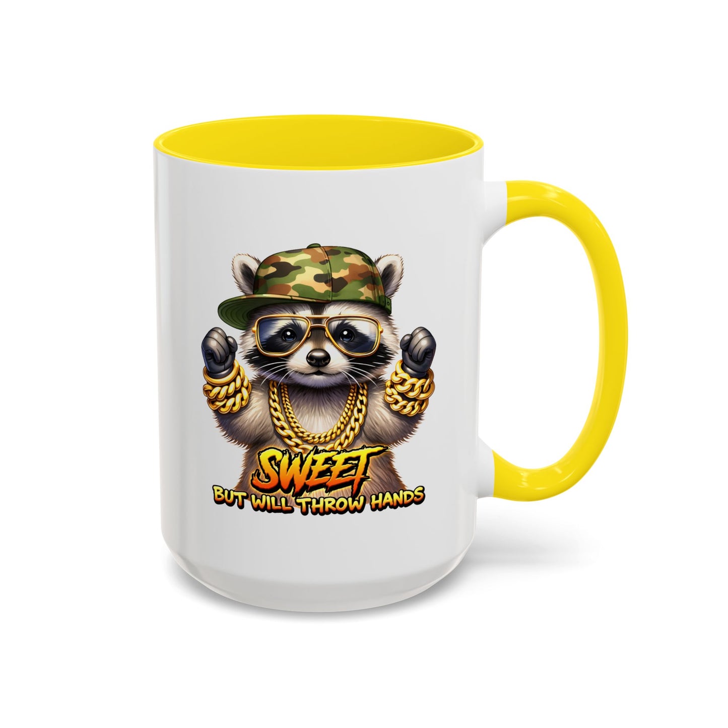 Humor Mug - Sweet But Will Throw Hands