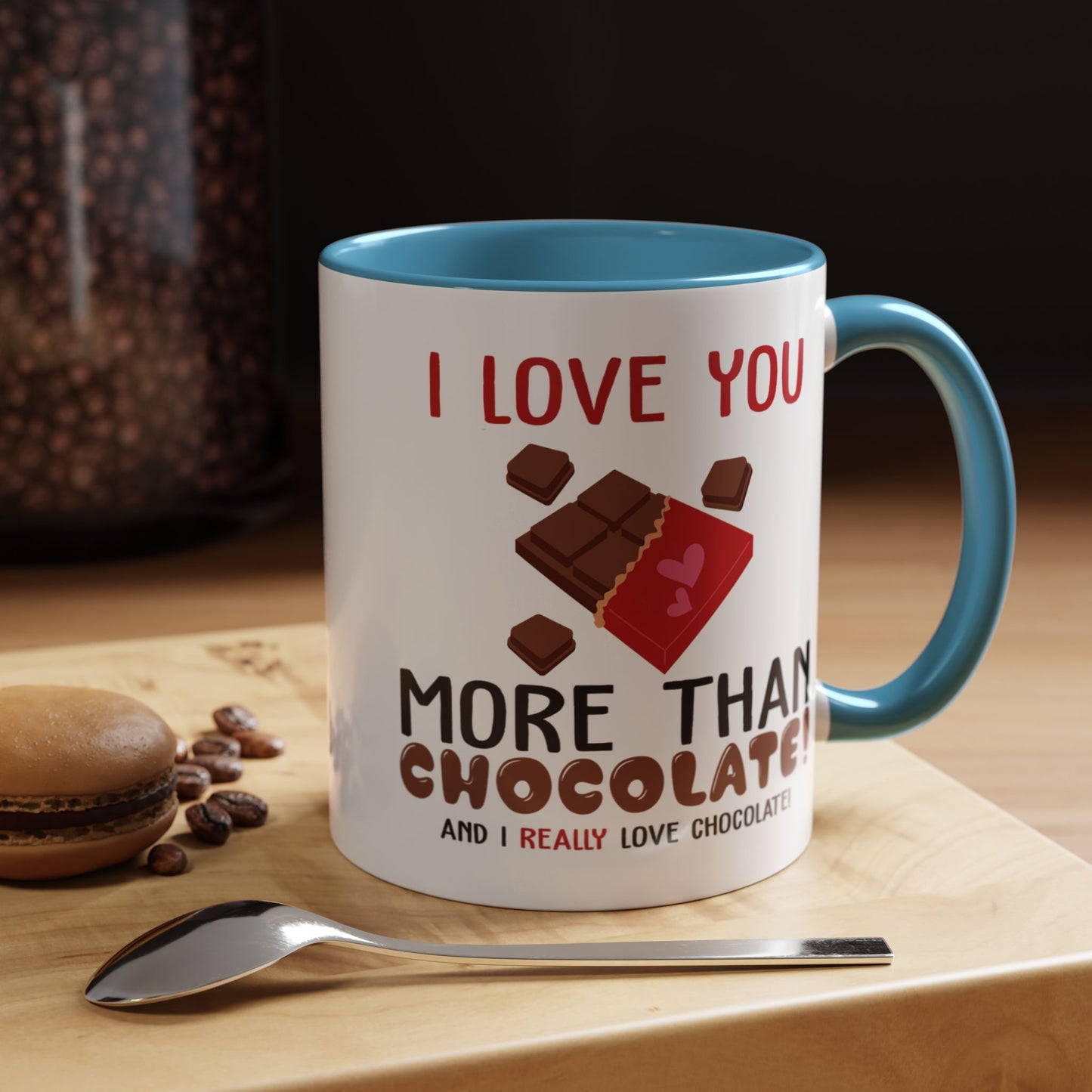 Anniversary Mug - I Love You More Than Chocolate