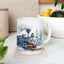 Christmas Mug - Snowy Landscape Train Wrap 3