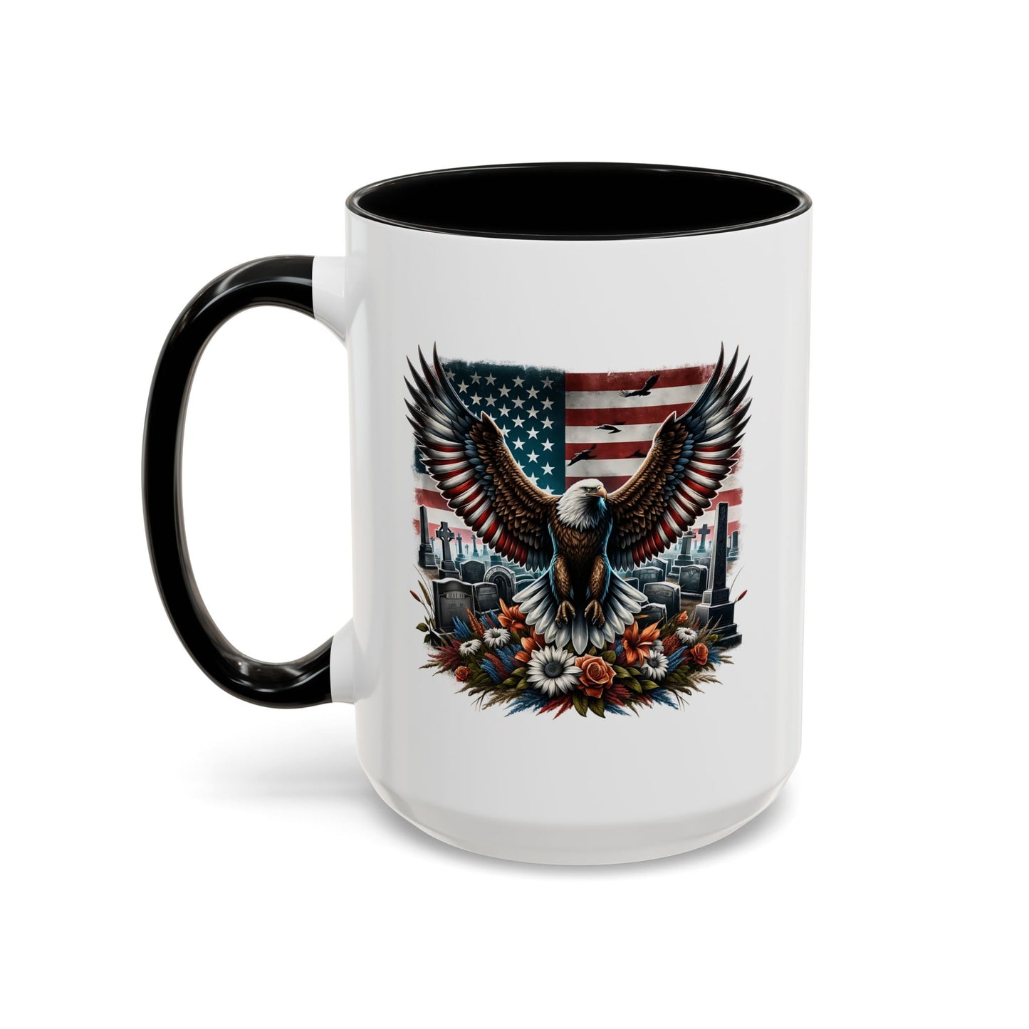 4th of July Mug - American Bald Eagle Memorial