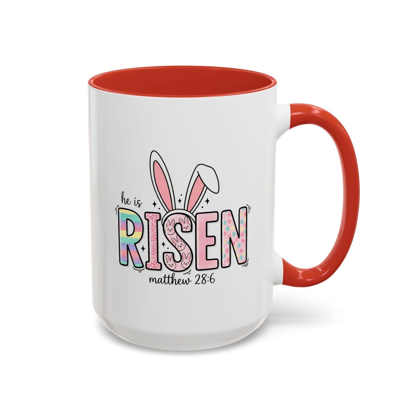 Easter Mug - He Is Risen Bunny