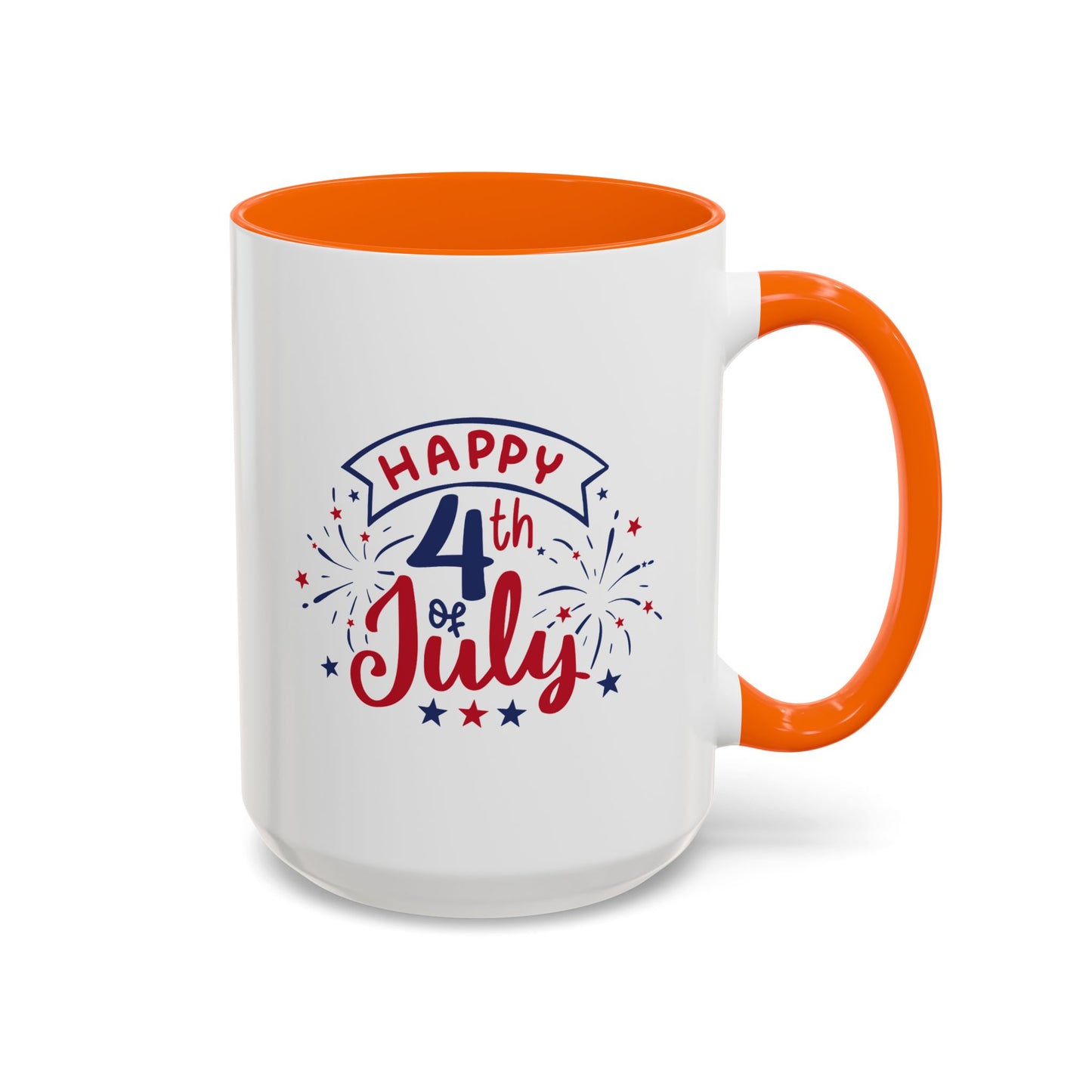 4th of July Mug - Happy 4th of July Fireworks