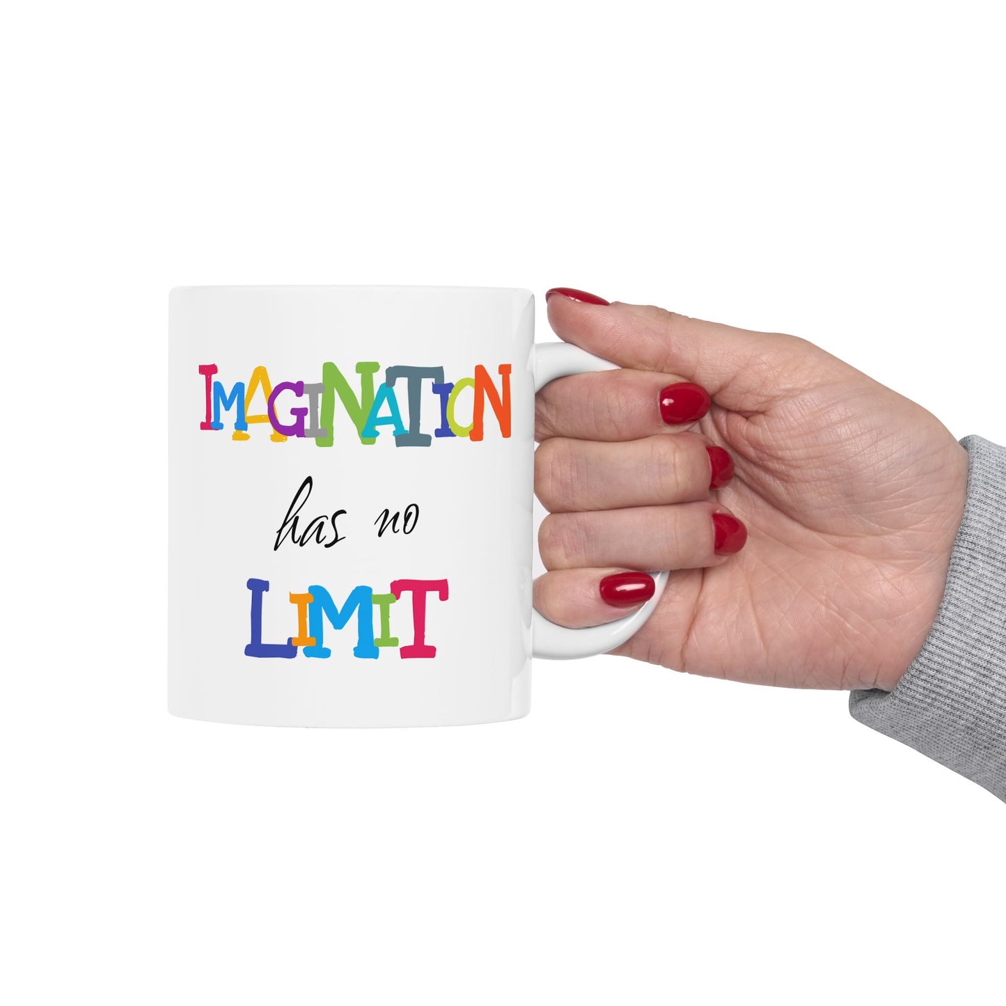 Motivation Mug - Imagination Has No Limit