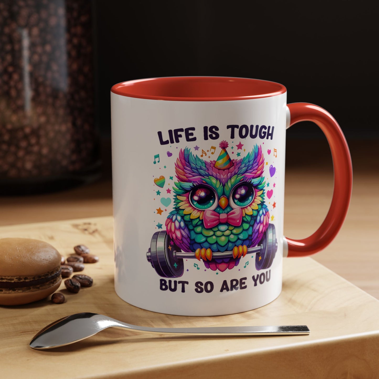 Wellness Mug - Life Is Tough Owl