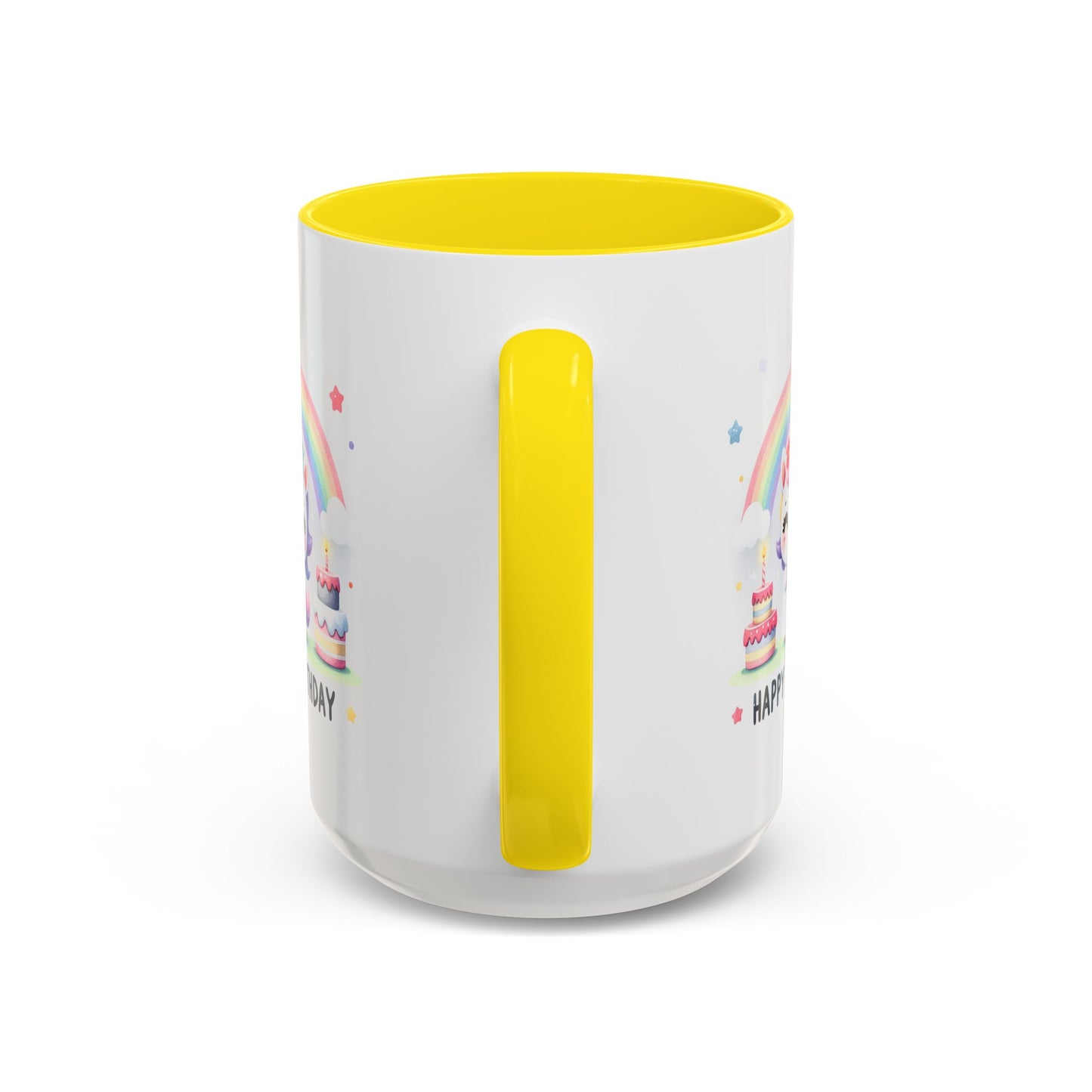 Birthday Mug -  Unicorn With Cakes