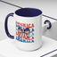 4th of July Mug - America Bow